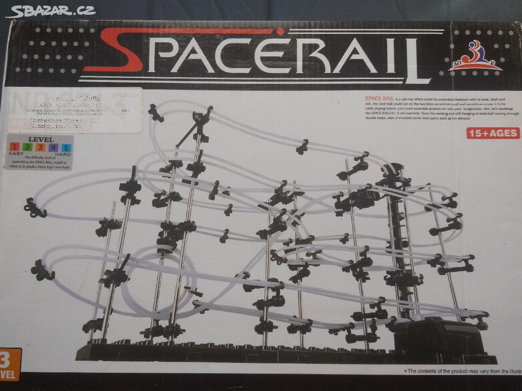 Spacerail kuličková dráha - Level 3 kuličkodráha