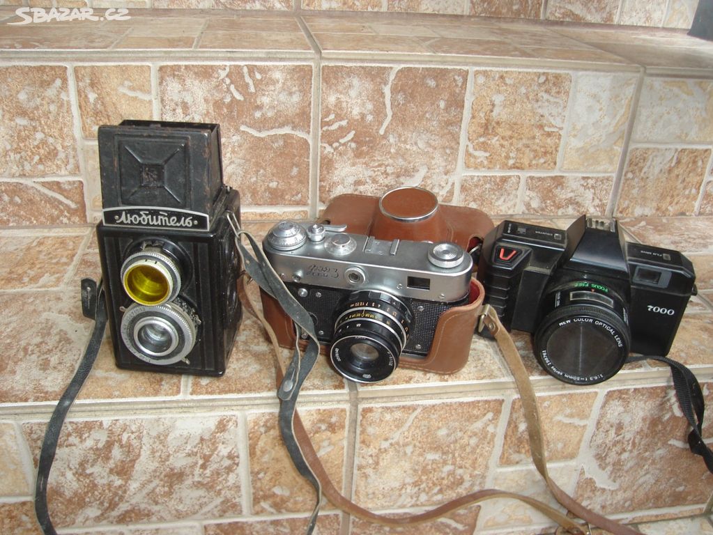 fotoaparáty staré retro