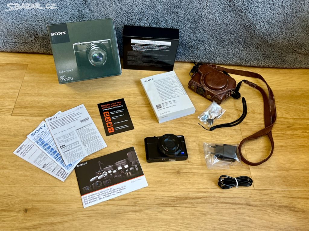 Fotoaparát SONY DSC - RX 100, Carl Zeiss, pouzdro