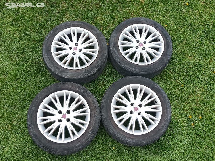 Kola alu disky Fiat Bravo s pneu 16"