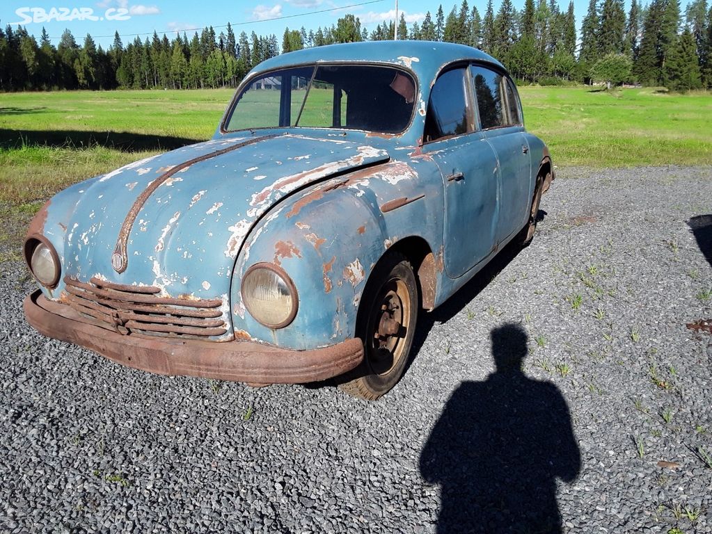 Tatra 600 Tatraplan, platný Tp, 1952