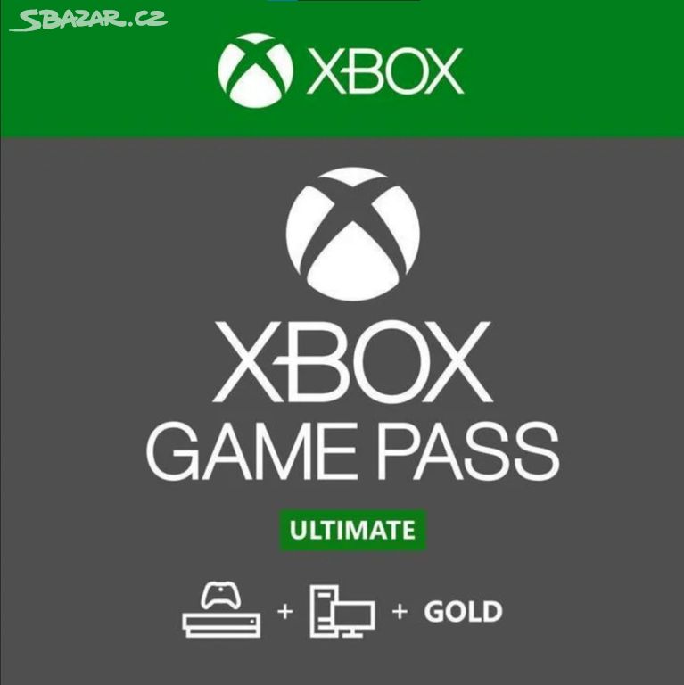 Xbox Game Pass Ultimate  1 měsíc - EU kód