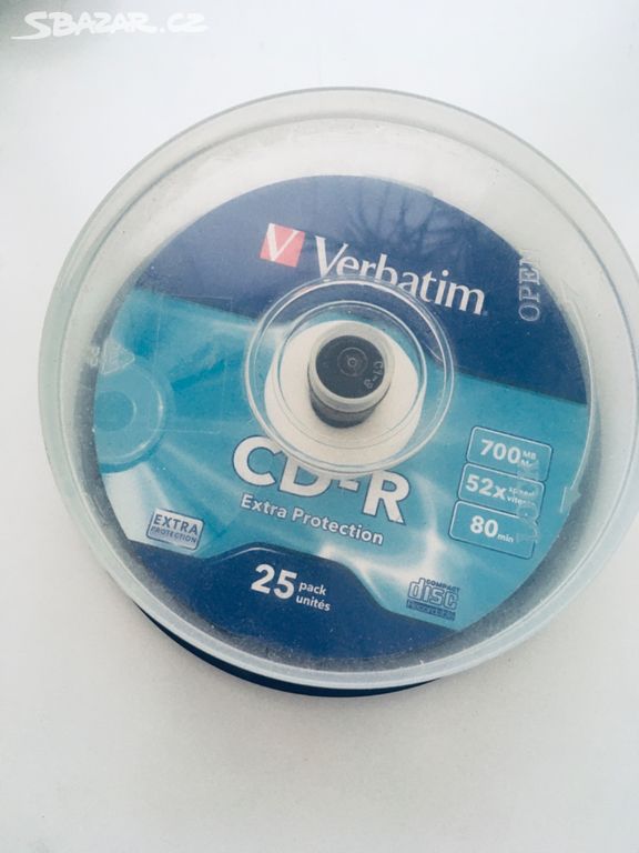 VERBATIM CD-R 52× 11 ks v balení