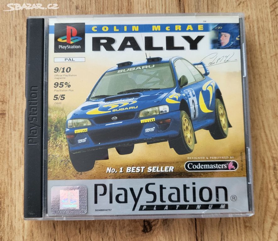 PS1 Colin McRae Rally Platinum