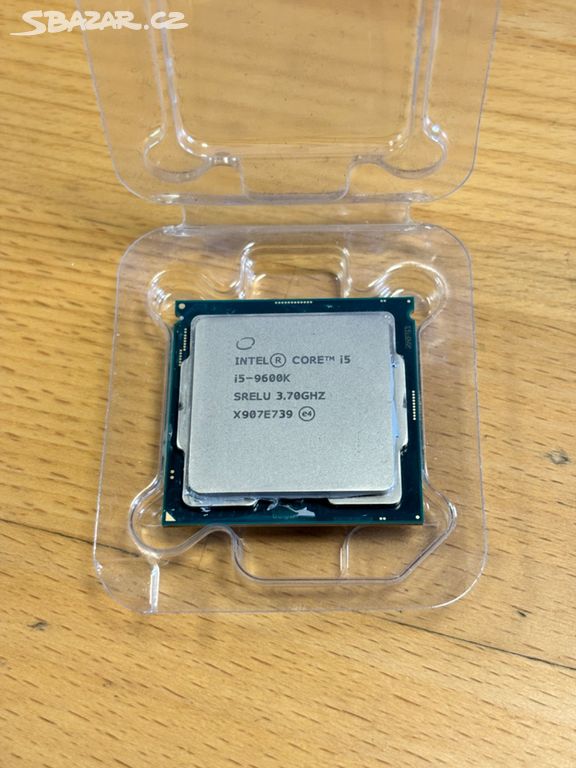 Procesor Intel i5-9600K, LGA 1151 3,7GHz záruka