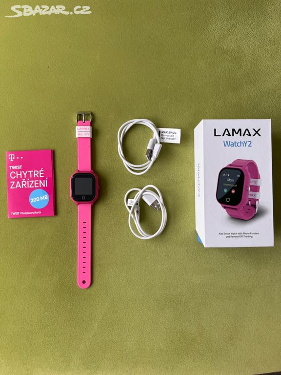 Volaci GPS hodinky Lamax WatchY2 (vcetne nové SIM)