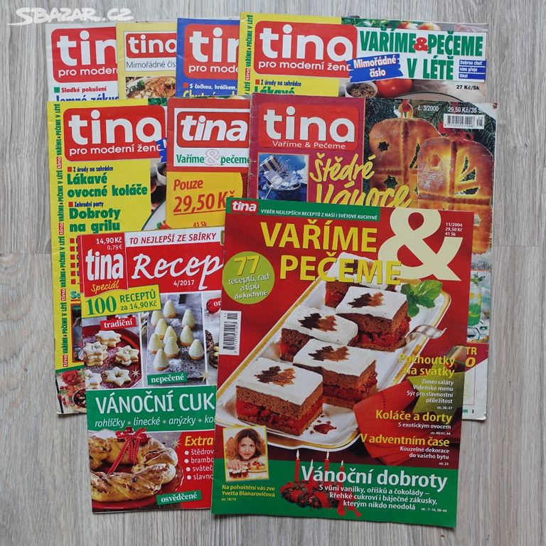 Časopis Tina - 9 kusů