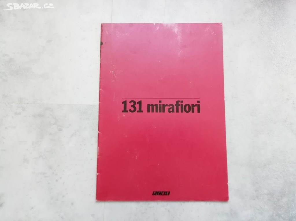 Fiat 131 Mirafiori - katalog 1979 -doprava v ceně