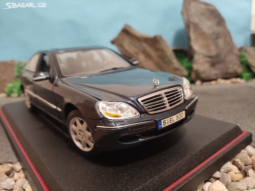 Prodám model 1:18 Mercedes Benz  S class
