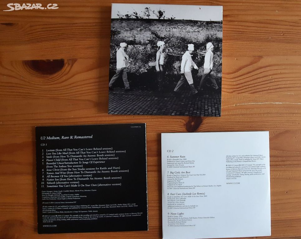 U2  Medium, Rare & Remastered 2CD