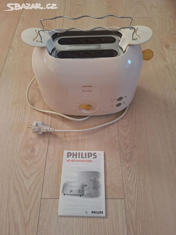 topinkovač Philips Cucina HD 4834, funkční
