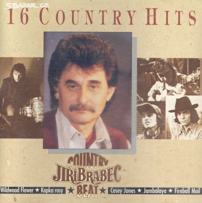 CD Country Beat Jiřího Brabce - 16 country hits