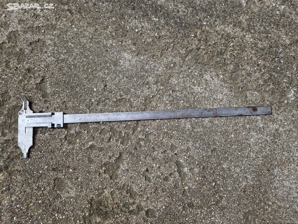 Velká německá šuplera MASSI posuvné měřítko 70cm