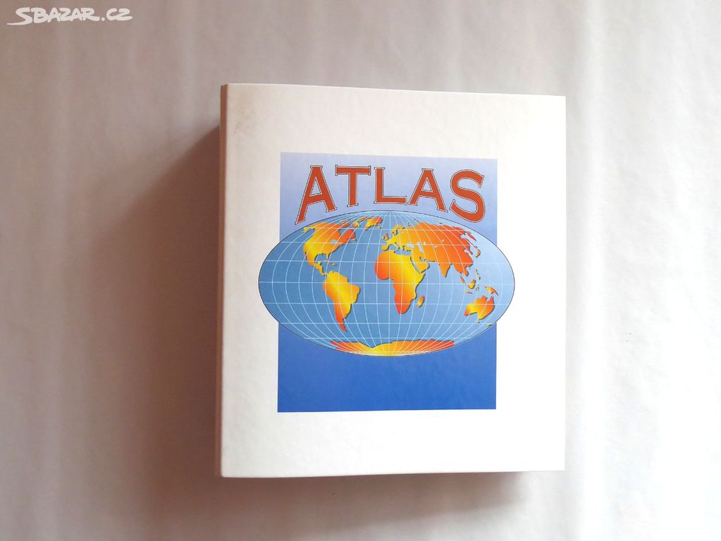 B074_ Atlas světa, zeměpisné karty