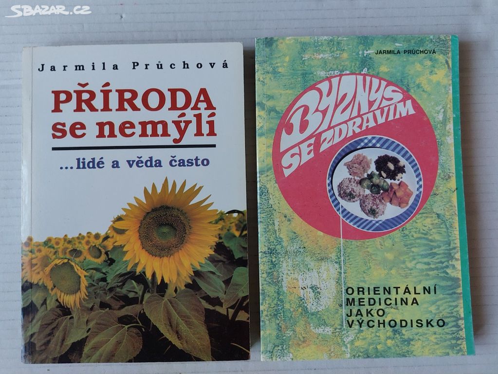 Jarmila Průchová  - tyto 2 knihy CELKEM za 99 Kč