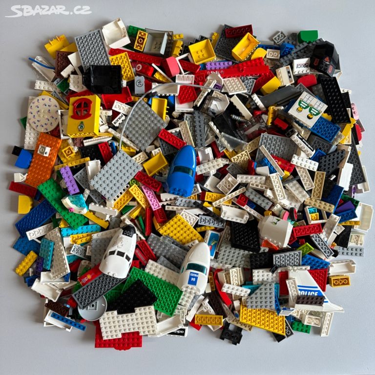 Mix DRUHÉ JAKOSTI LEGO kostek (2,5 KG) - 12