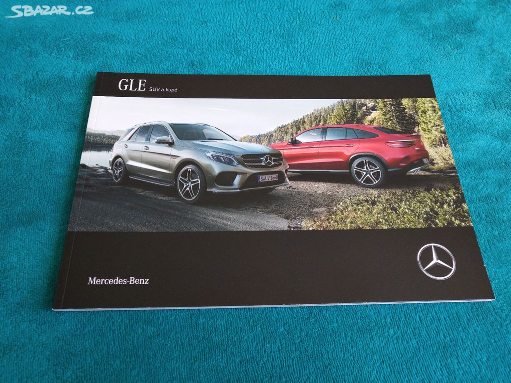 Prospekt Mercedes-Benz GLE W166, 84 stran, česky