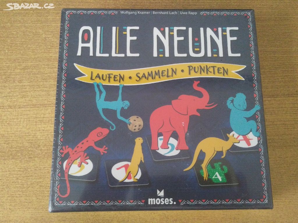Nová dětská hra Alle Neune (Všechny Devítky) fólie