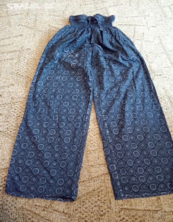 Prodám dámské/dívčí letní plátěné kalhoty Thao, L