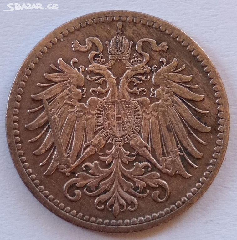 Mince 1 Heller 1903 Rakousko uhersko