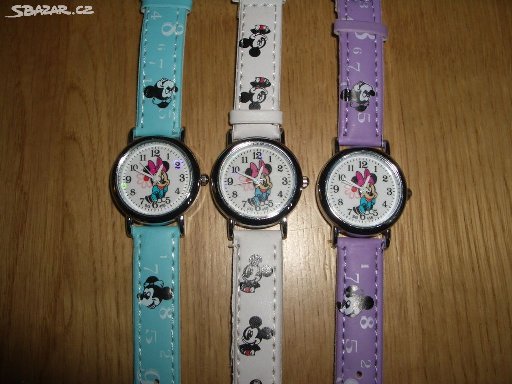 Nové dětské  hodinky Minnie