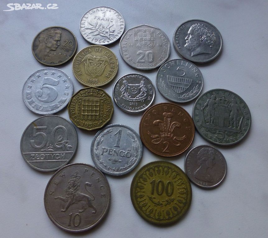 Zajímavý mix mincí (číslo 1)