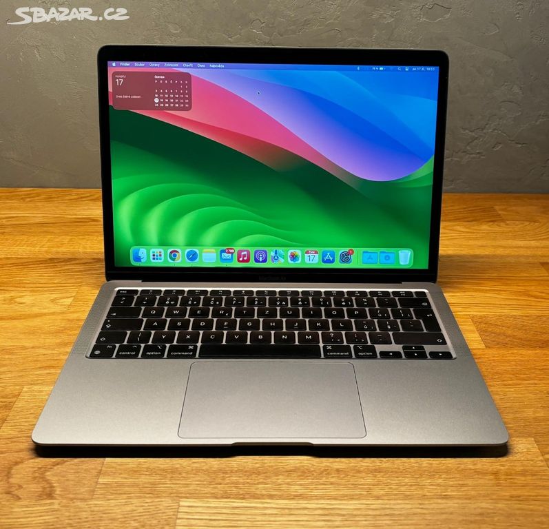 MacBook Air 13.3 M1 CZ, 256 GB, SPACE GRAY, záruka