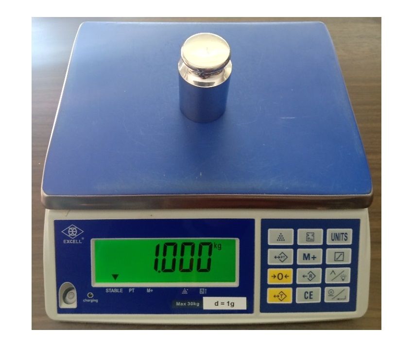 Kalibrované a cejchované váhy od 0,01g do 30 kg