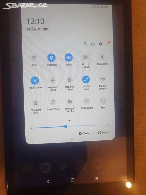 Tablet Samsung galaxy tab A 8.0 sim karta LTE 4G