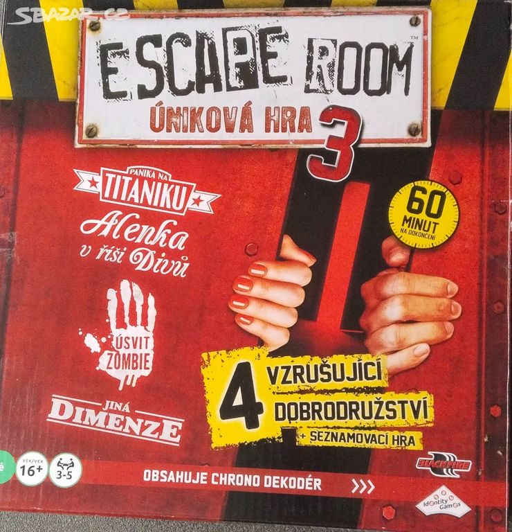 Desková hra Escape Room