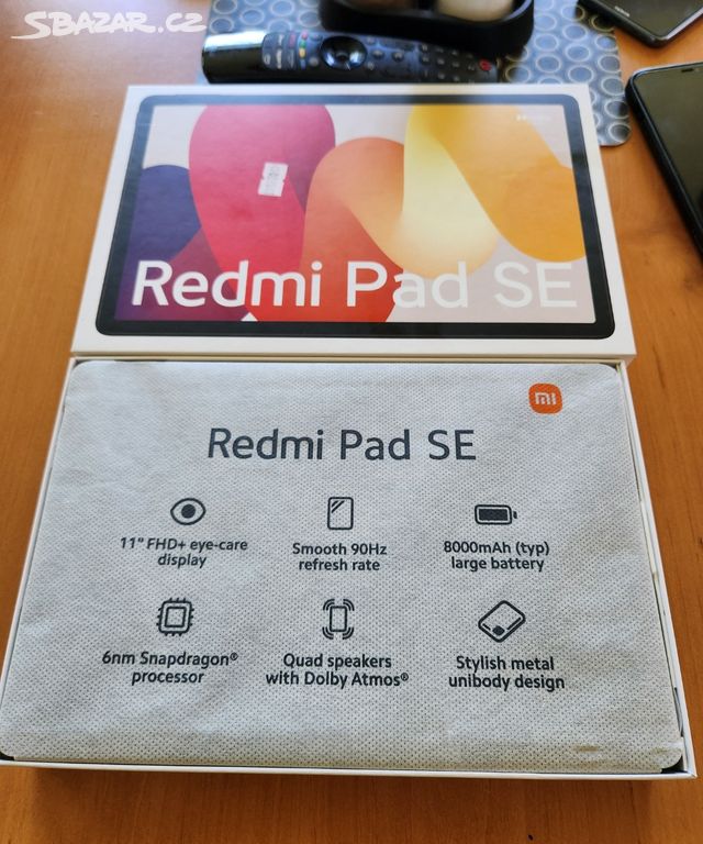 Zánovní tablet Redmi Pad SE 4/128