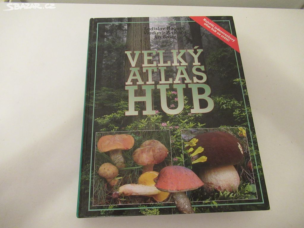 Kniha Velký atlas hub.