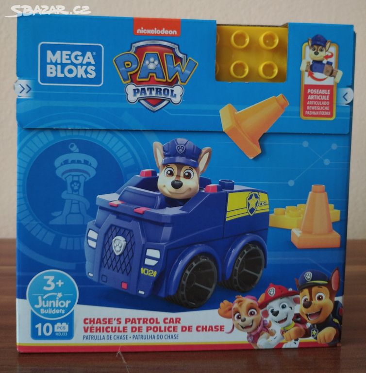 Mega Bloks Paw Patrol Chase NOVÉ