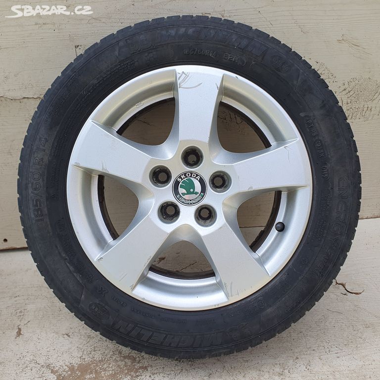 Alu kola Škoda Fabia 14" 5x100 s letními pneu