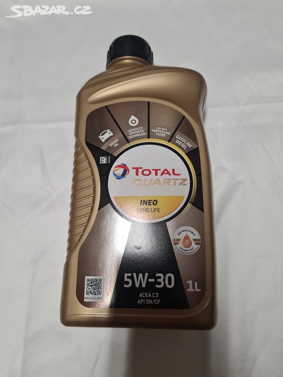 Motorový olej Total Quartz 5w30