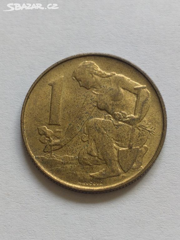 Mince 1 Koruna 1992 ČSFR