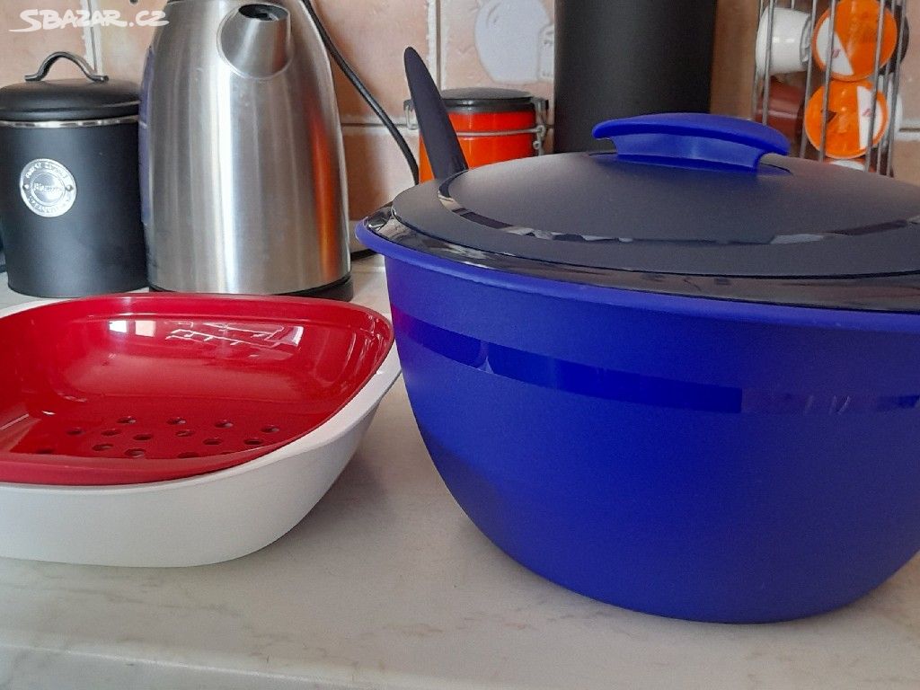 Tupperware omáčník a miska na odkapávání