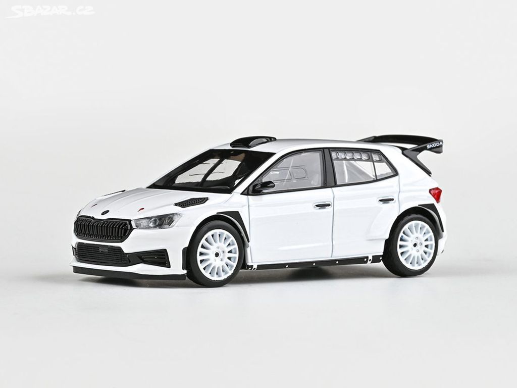 Modely Škoda Fabia IV RS Rally2 (2022) 1:43 Abrex