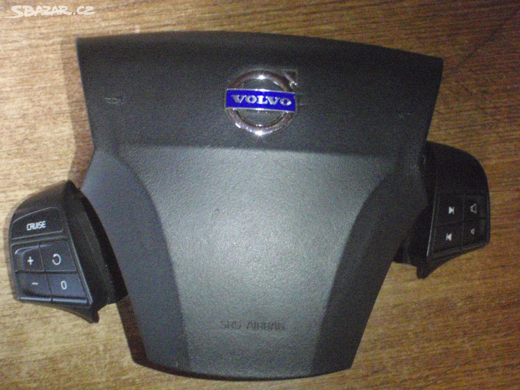VOLVO S40 V50 Airbag + ovladací tlačítka na volant