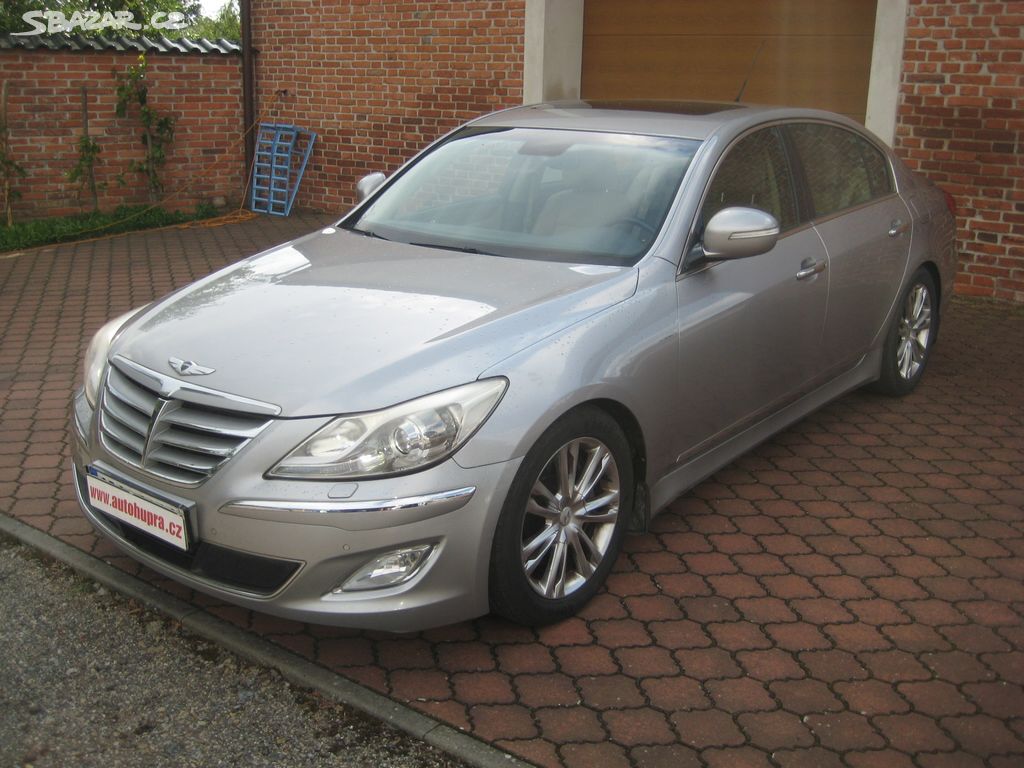 Hyundai Genesis 3.8 V6 GDi 246KW AUT ČR 1.MAJ SERV