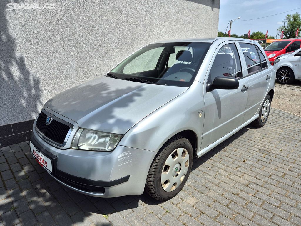 Škoda Fabia 1,4 MPi Klima ABS 39.000Kč