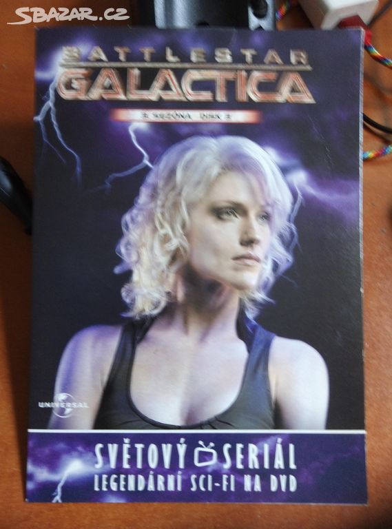 DVD Battlestar galactica 3.sez disk 3