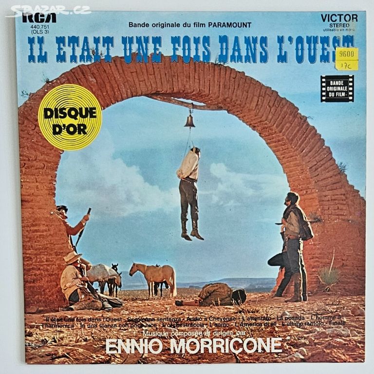 LP / 3x ENNIO MORRICONE