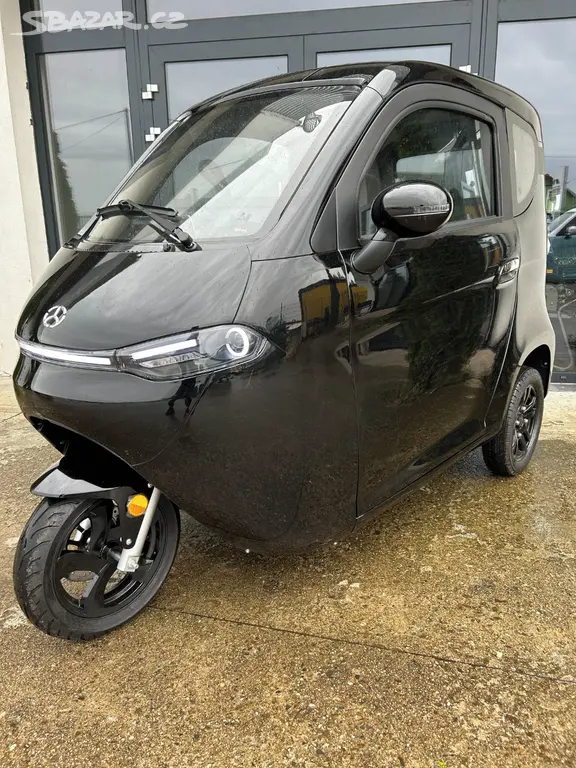 Elektrická Tříkolka 2000W BEZ ŘP Lith. 100 neonová - fotka 6