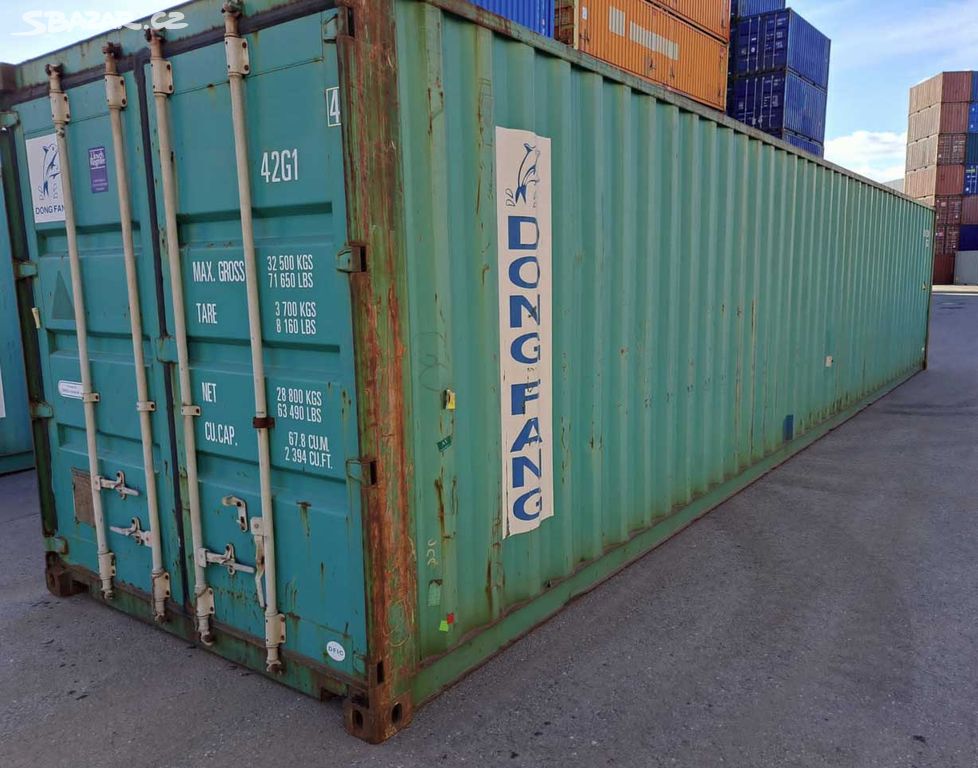 Lodní kontejner 40"DV - velký výběr
