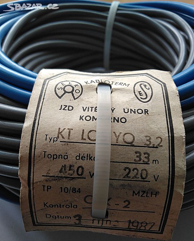 Topný kabel LOSIYQ 3,2