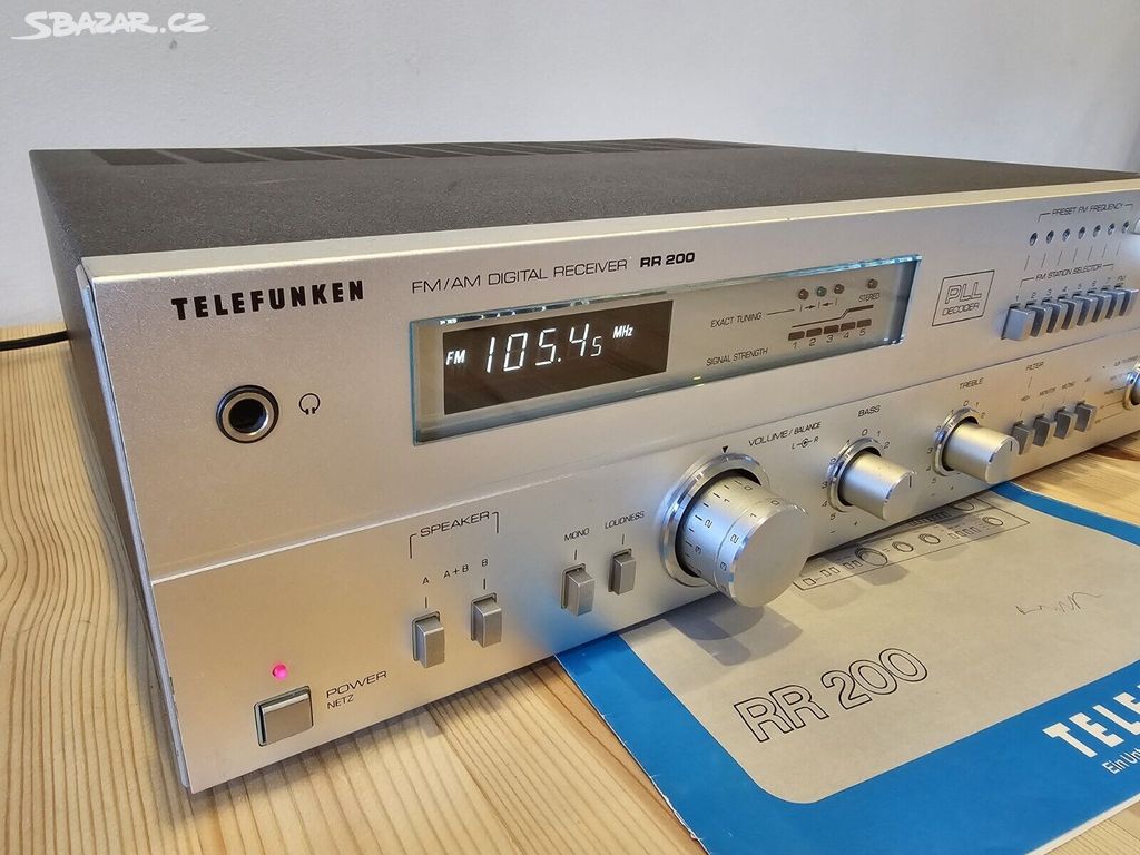 Telefunken RR200 - TOP stav s návodem