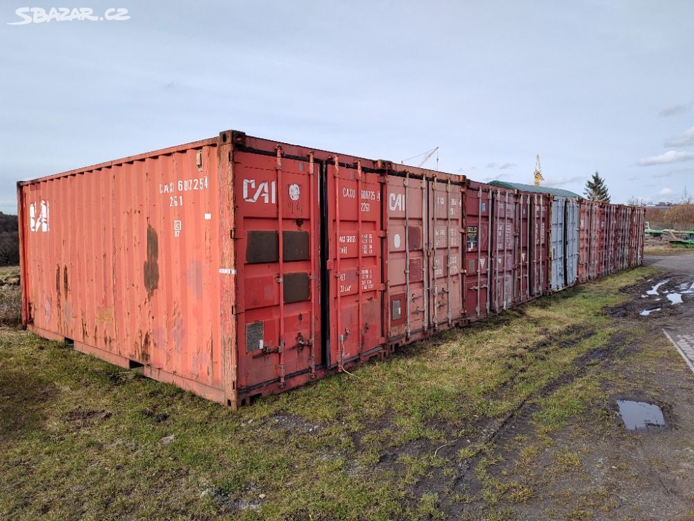 Lodní kontejner 20" použitý - prodej Zlín
