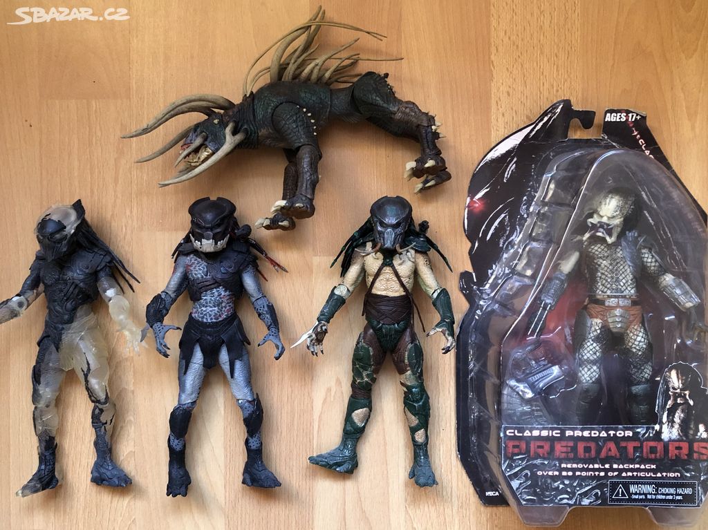 Predátor. Figurky Neca. 25ks