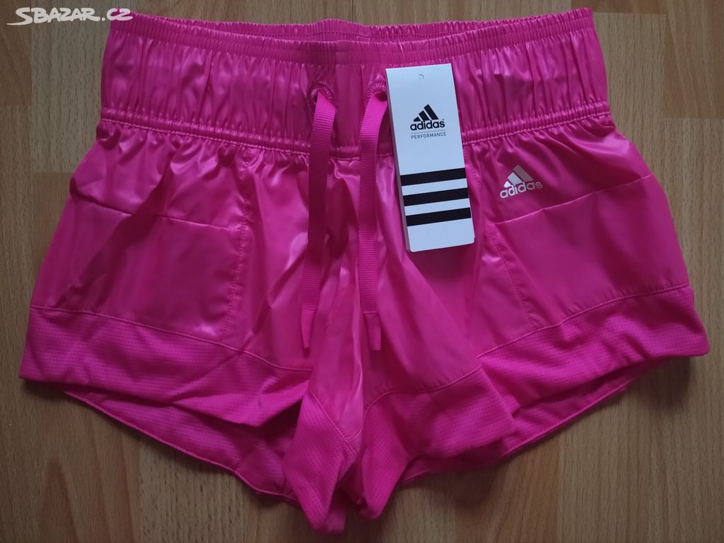 Dívčí šortky Adidas vel.140 růžové NOVÉ